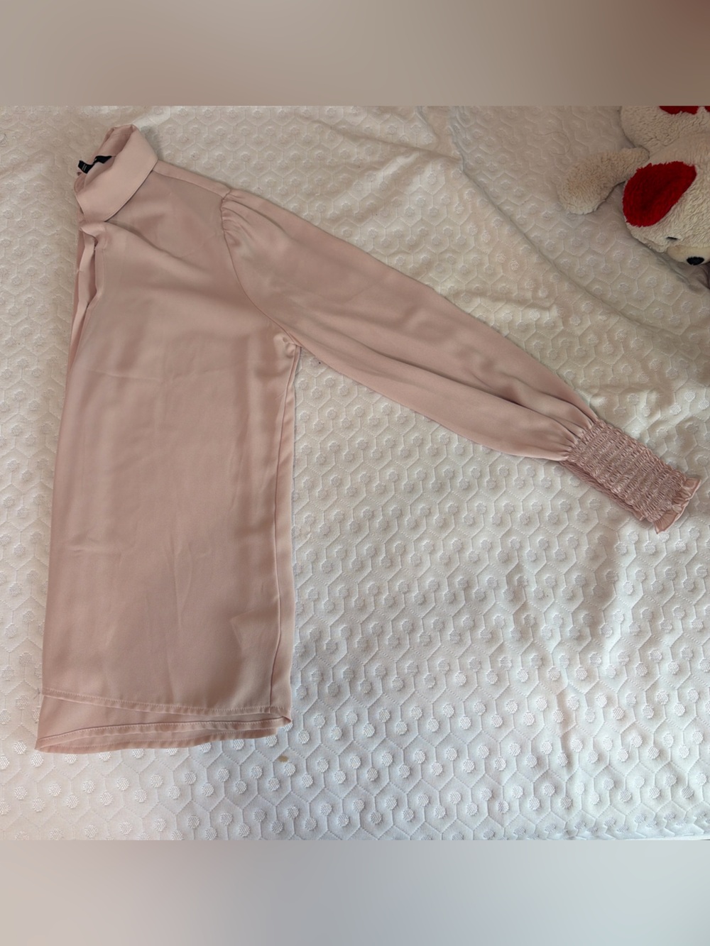 Express Blush Pink Off-Shoulder Sleep Top